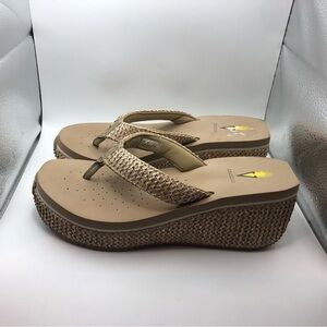 Volatile wedge womens sandals size 11